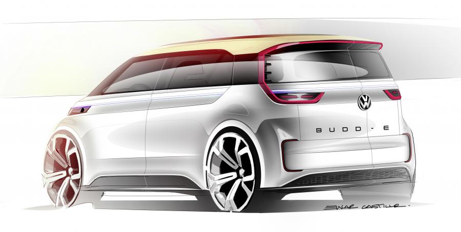  Volkswagen BUDD-e 2016 года  (фото 4 из 27)
